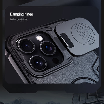 For iPhone 16 Pro Max NILLKIN Black Rhino Prop MagSafe Magnetic PC Phone Case(Green) by NILLKIN