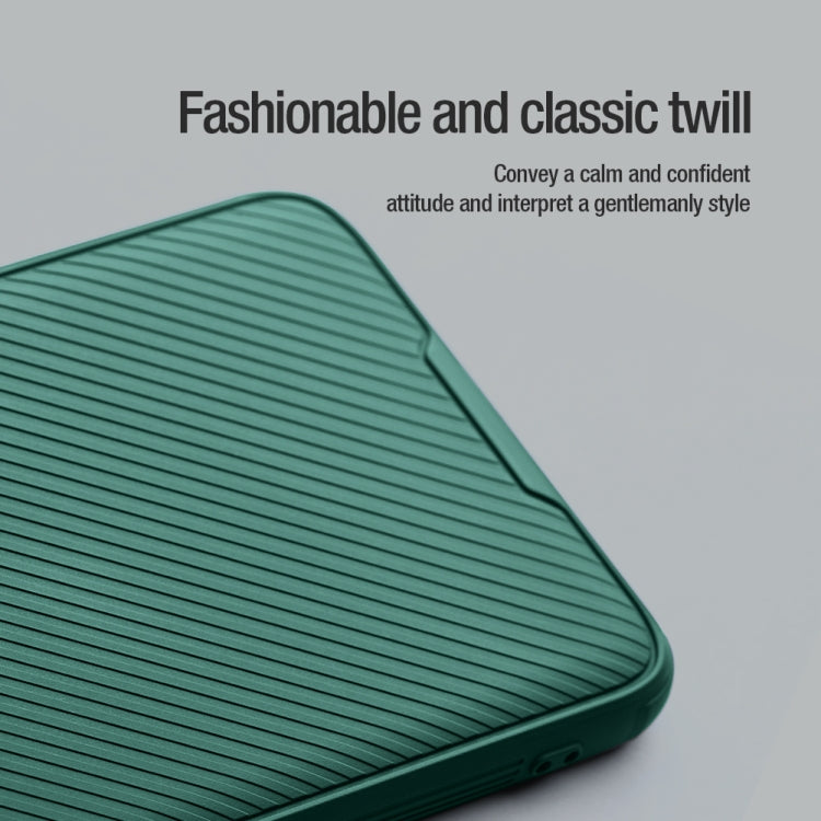 For iPhone 16 Pro Max NILLKIN Black Mirror Prop CD Texture Mirror Phone Case(Black) by NILLKIN