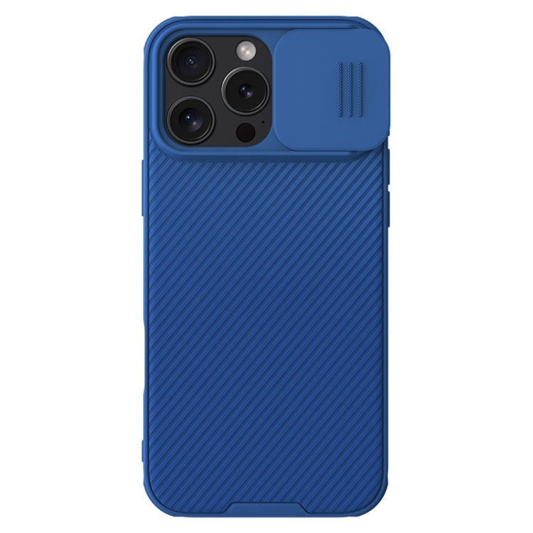 For iPhone 16 Pro Max NILLKIN CamShield Pro PC Phone Case(Blue) by NILLKIN