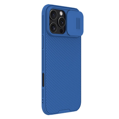 For iPhone 16 Pro Max NILLKIN CamShield Pro PC Phone Case(Blue) by NILLKIN