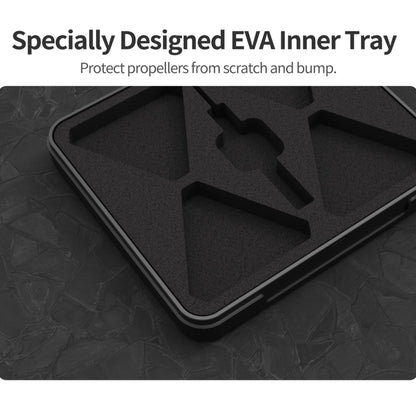 For DJI Neo Sunnylife NEO Propellers Case Storage Mini Travel Case Box(Black) by Sunnylife