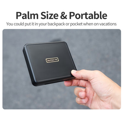 For DJI Neo Sunnylife NEO Propellers Case Storage Mini Travel Case Box(Black) by Sunnylife