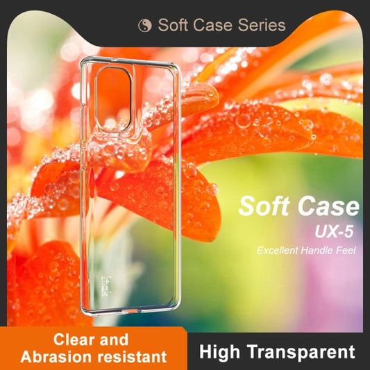 For Motorola Moto G85 5G / S50 Neo IMAK UX-5 Series Transparent TPU Phone Case(Transparent) by imak