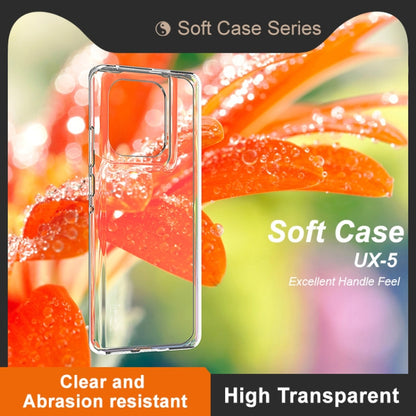 For Motorola Moto X50 Ultra 5G IMAK UX-5 Series Transparent TPU Phone Case(Transparent) by imak