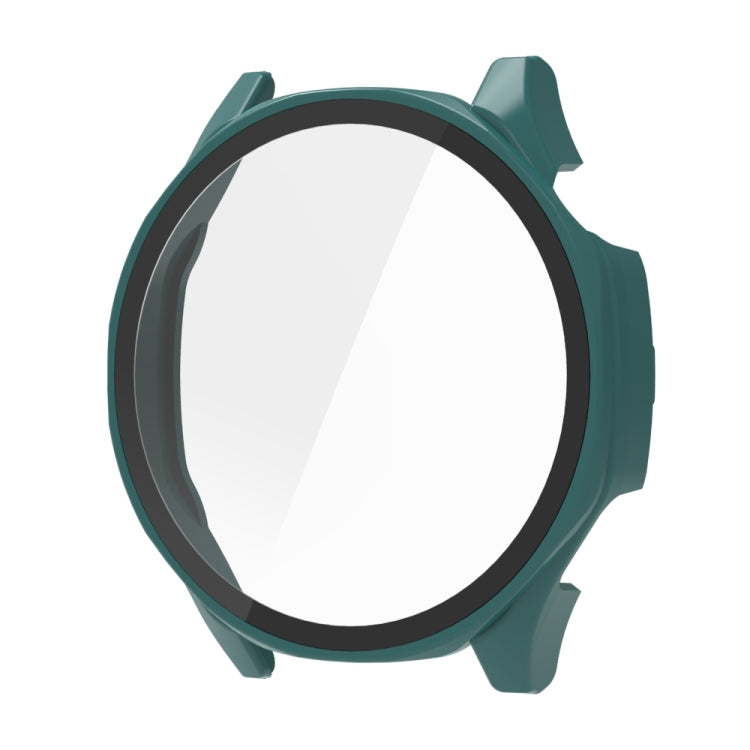 For Huawei Watch GT 5 46mm Tempered Glass Film Integrated PC Watch Protective Case(Green) by bashfashion