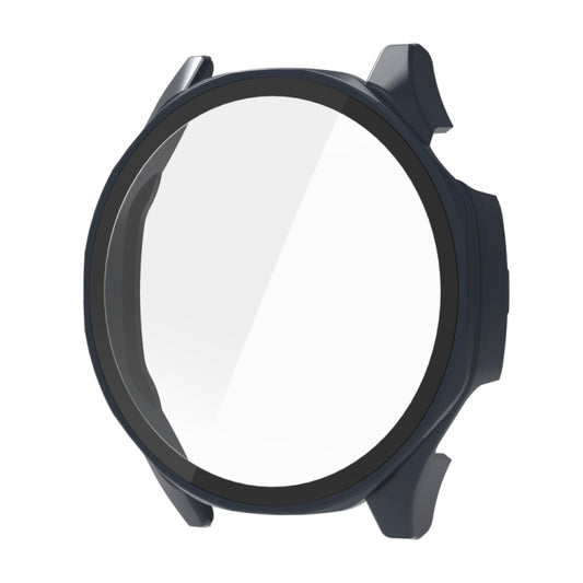 For Huawei Watch GT 5 46mm Tempered Glass Film Integrated PC Watch Protective Case(Midnight Blue) by bashfashion