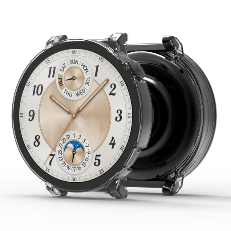 For Huawei Watch GT 5 41mm Tempered Glass Film Integrated PC Watch Protective Case(Black) by bashfashion