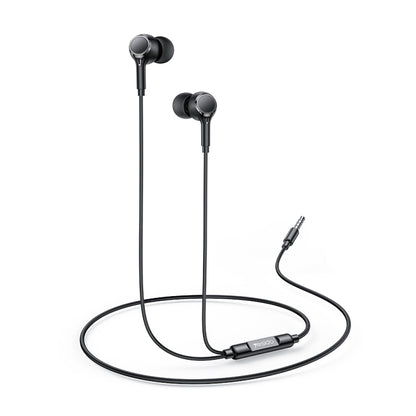 Yesido YH53 3.5mm In-Ear Wired Earphone, Length: 1.2m(Black) by Yesido