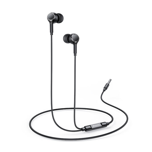 Yesido YH53 3.5mm In-Ear Wired Earphone, Length: 1.2m(Black) by Yesido