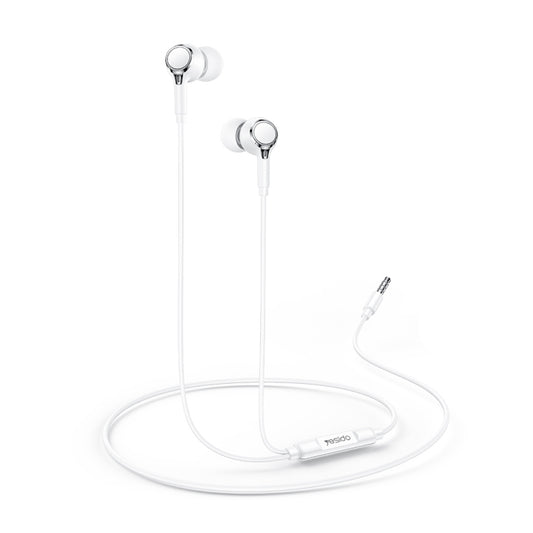 Yesido YH53 3.5mm In-Ear Wired Earphone, Length: 1.2m(White) by Yesido