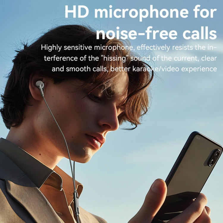 Yesido YH53 3.5mm In-Ear Wired Earphone, Length: 1.2m(Black) by Yesido