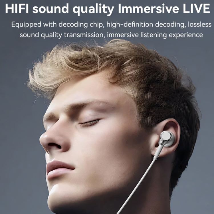 Yesido YH53 3.5mm In-Ear Wired Earphone, Length: 1.2m(Black) by Yesido