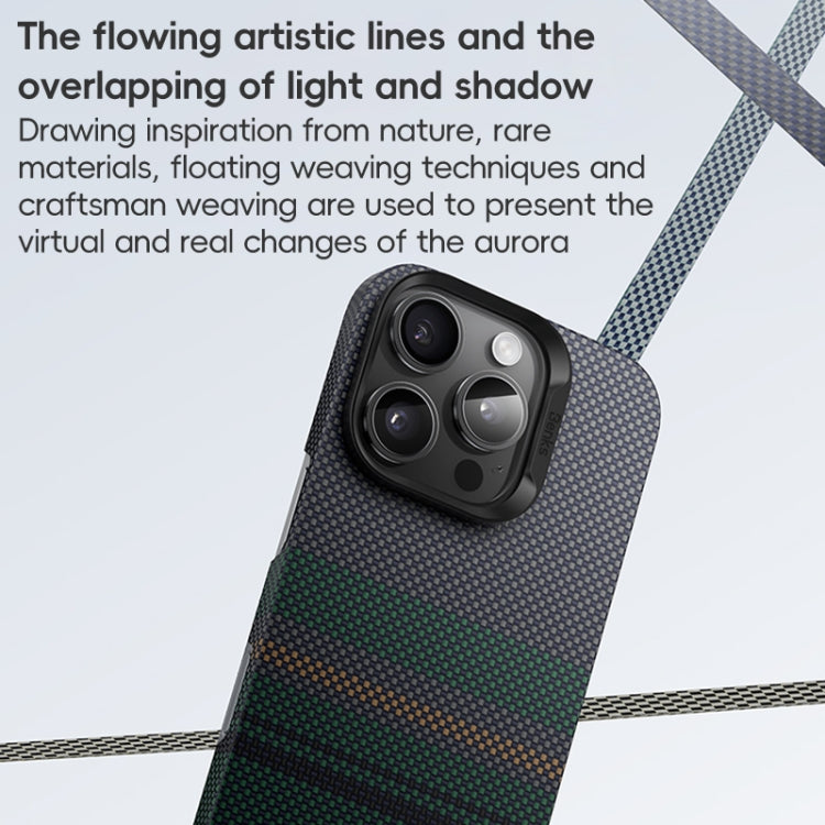 For iPhone 16 Pro Benks Color Shield C1 Classic Kevlar Woven MagSafe Phone Case by Benks
