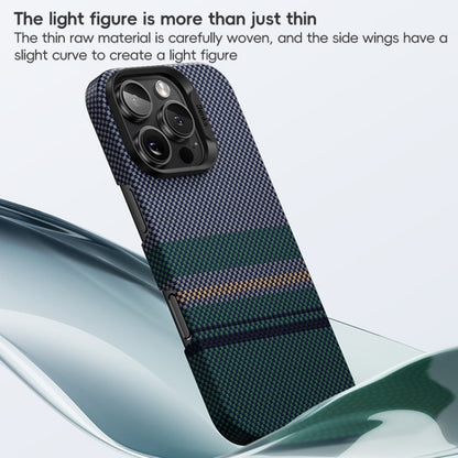 For iPhone 16 Pro Benks Color Shield C1 Classic Kevlar Woven MagSafe Phone Case by Benks