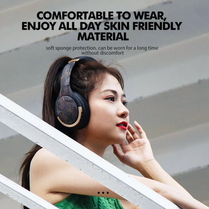 A6 ANC Gaming Studio Bluetooth Wireless Headphones(Beige) by bashfashion