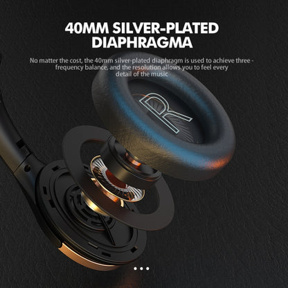 A6 ANC Gaming Studio Bluetooth Wireless Headphones(Black) by bashfashion