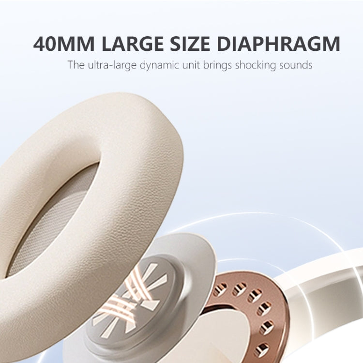 GT2 No Delay Game HiFi Bass Stereo Bluetooth Wireless Headphones(Pink) by bashfashion