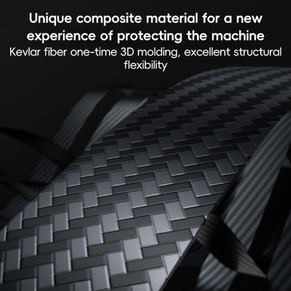 For iPhone 16 Plus Benks Classic Kevlar 600D Fiber MagSafe Phone Case(Black) by Benks