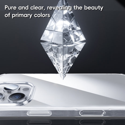 For iPhone 16 Benks PC Hybrid TPU Shockproof Phone Case(Transparent) by Benks