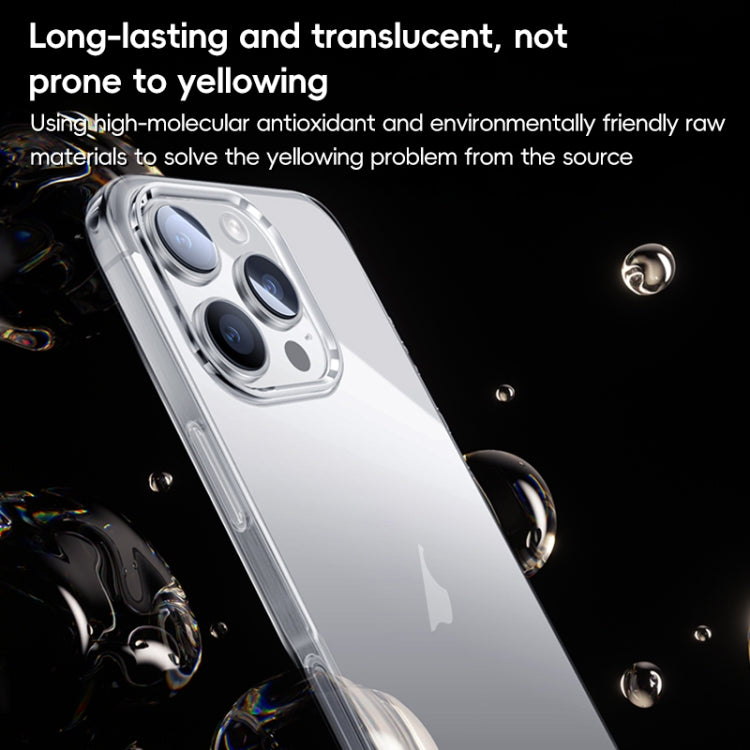 For iPhone 16 Benks PC Hybrid TPU Shockproof Phone Case(Transparent) by Benks