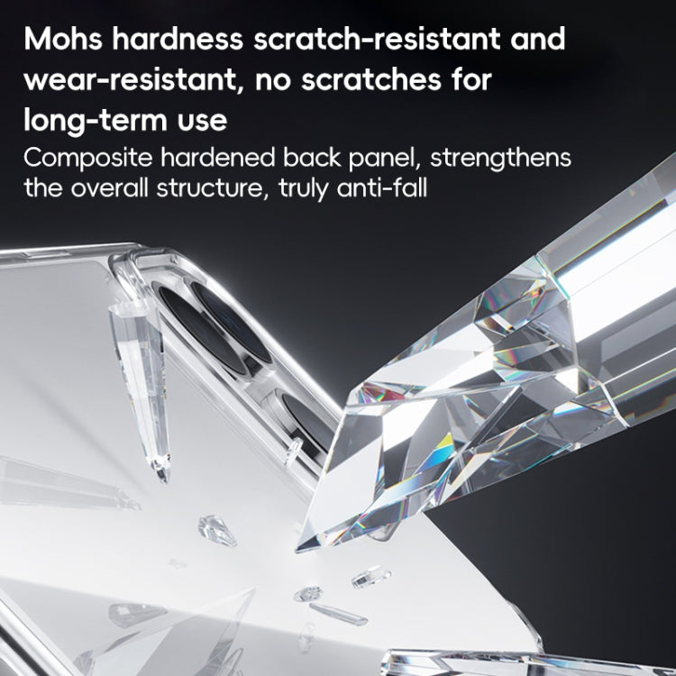 For iPhone 16 Benks PC Hybrid TPU Shockproof Phone Case(Transparent) by Benks