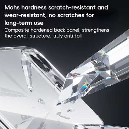 For iPhone 16 Pro Benks PC Hybrid TPU Shockproof Phone Case(Transparent) by Benks