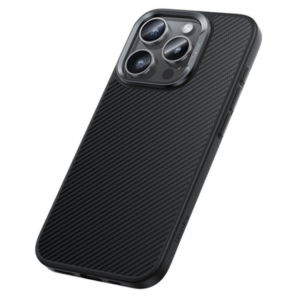 For iPhone 16 Pro Benks MagSafe Kevlar Fiber Ultra-thin Shockproof Phone Case(Black) by Benks