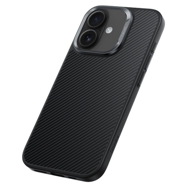 For iPhone 16 Plus Benks MagSafe Kevlar Fiber Ultra-thin Shockproof Phone Case(Black) by Benks