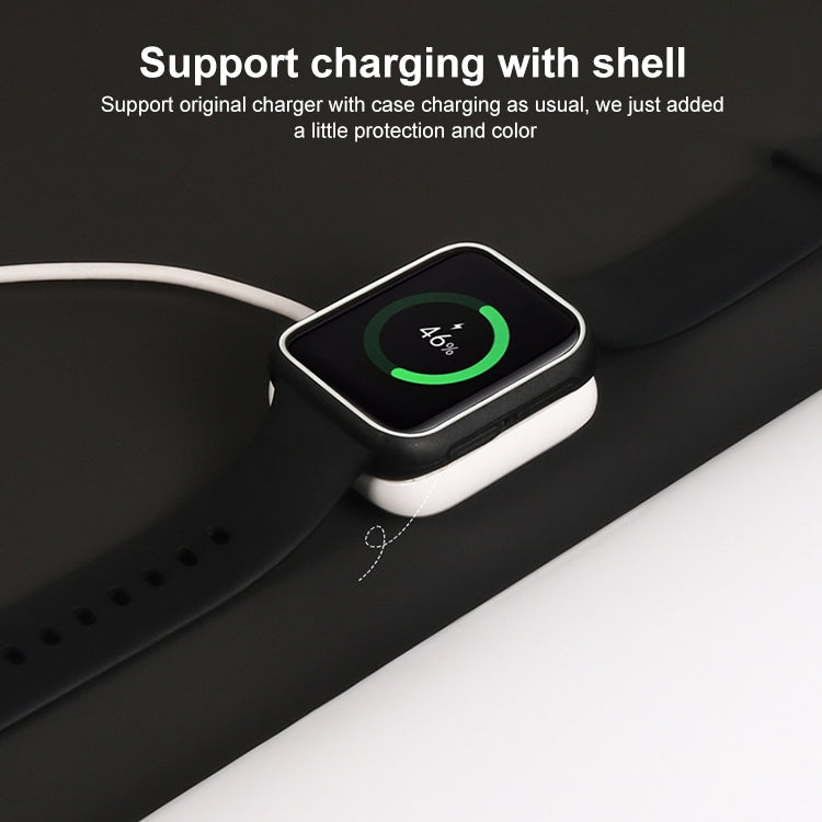 For OPPO Watch 46mm Smart Watch TPU Protective Case, Color:Black+Yellow by bashfashion