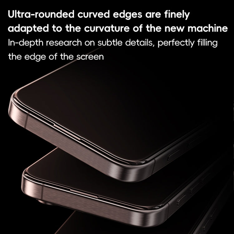 For iPhone 16 Pro Benks Zero Sense Series Privacy Tempered Protective Film by Benks