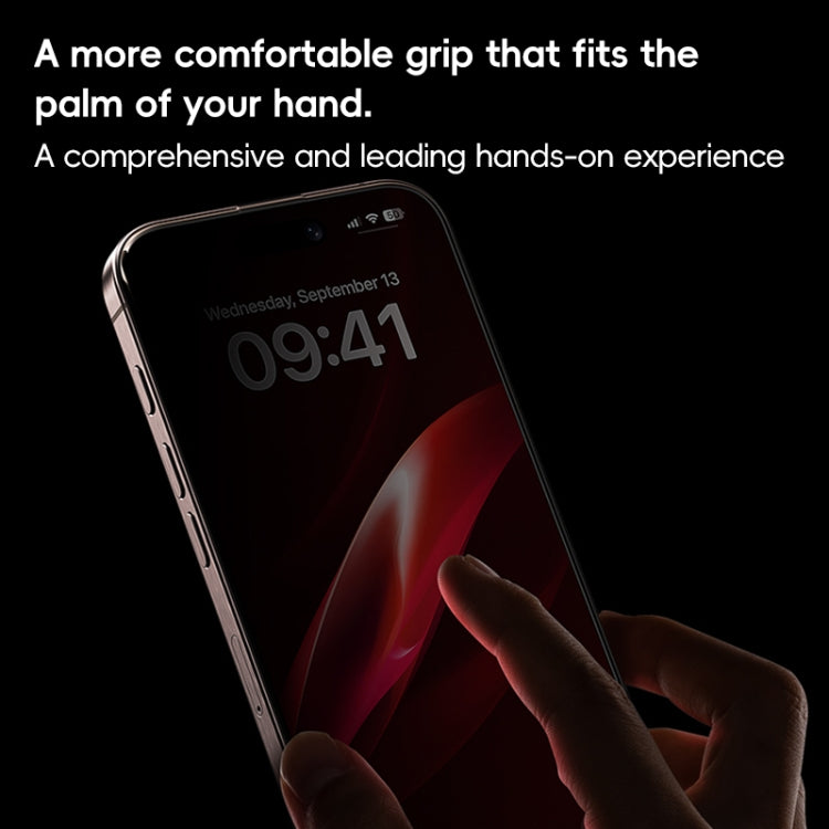 For iPhone 16 Pro Max Benks Zero Sense Series Privacy Tempered Protective Film by Benks