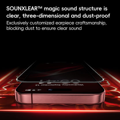 For iPhone 16 Pro Max Benks Zero Sense Series Privacy Tempered Protective Film by Benks