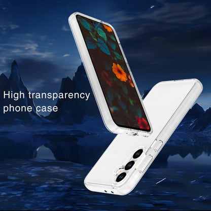 For Samsung Galaxy A36 / A56 5G Terminator Style Shockproof Phone Case(Transparent) by bashfashion