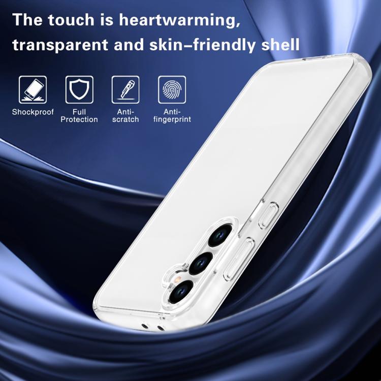 For Samsung Galaxy A36 / A56 5G Terminator Style Shockproof Phone Case(Transparent) by bashfashion