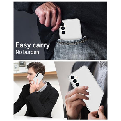 For Samsung Galaxy A36 / A56 5G Terminator Style Shockproof Phone Case(Transparent) by bashfashion