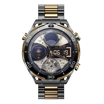 T7 1.508 inch 4G LTE Android 10 Smart Watch, 6GB+128GB, MTK6762 Octa Core, Support Heart Rate / Blood Oxygen(Gold) by bashfashion