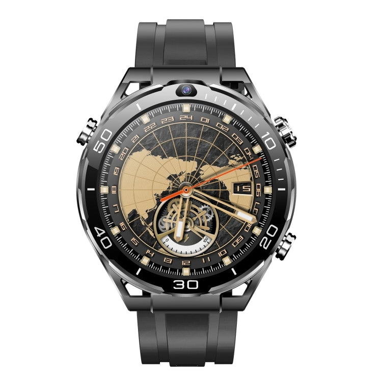 T7 1.508 inch 4G LTE Android 10 Smart Watch, 6GB+128GB, MTK6762 Octa Core, Support Heart Rate / Blood Oxygen(Silver) by bashfashion