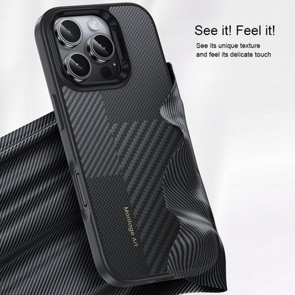 For iPhone 16 Pro Benks Montage MagSafe Shockproof Phone Case(Black) by Benks