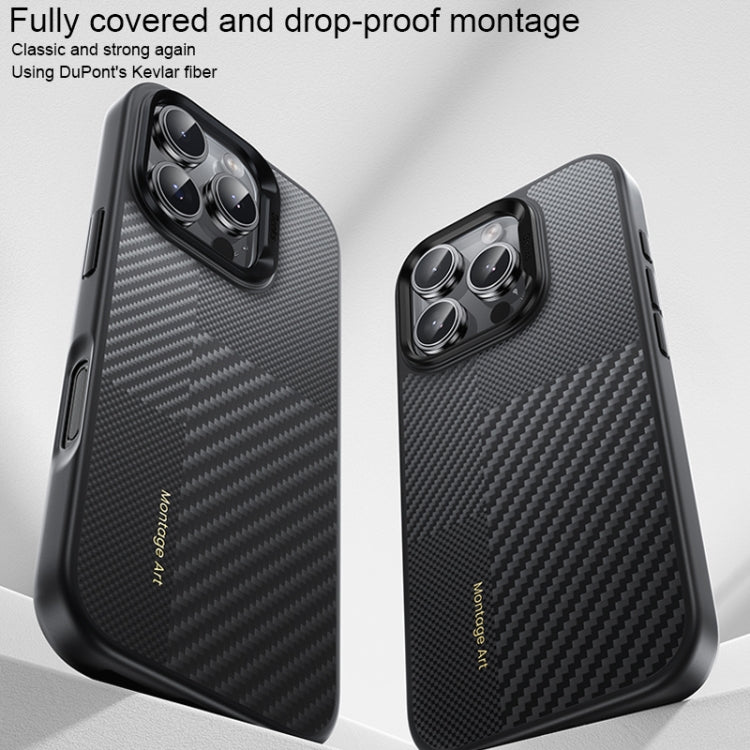 For iPhone 16 Pro Benks Montage MagSafe Shockproof Phone Case(Black) by Benks