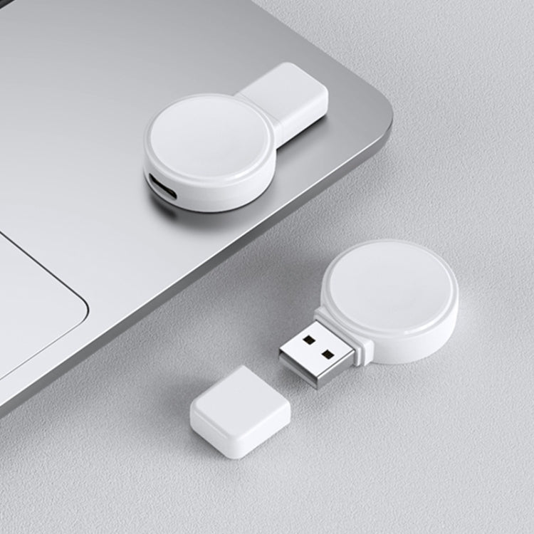 For Apple Watch Series X53 Portable Wireless Charger(White) by bashfashion