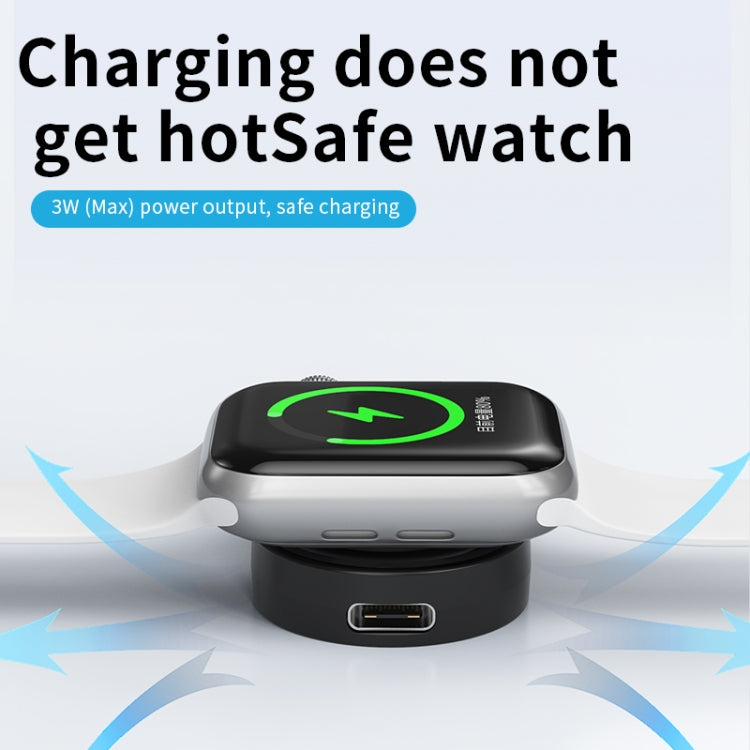 For Apple Watch Series X53 Portable Wireless Charger(White) by bashfashion