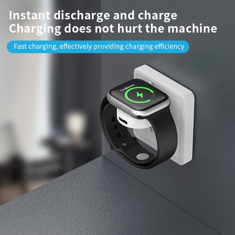 For Apple Watch Series X53 Portable Wireless Charger(White) by bashfashion