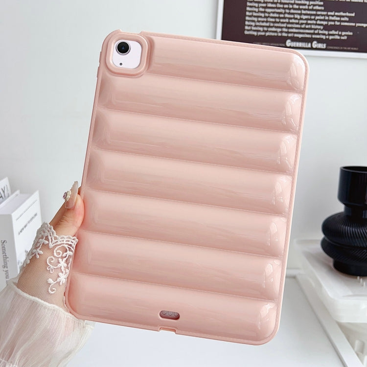 For iPad Air 11 2025 / 2024 Eiderdown Cushion Shockproof Tablet Case(Pink) by bashfashion