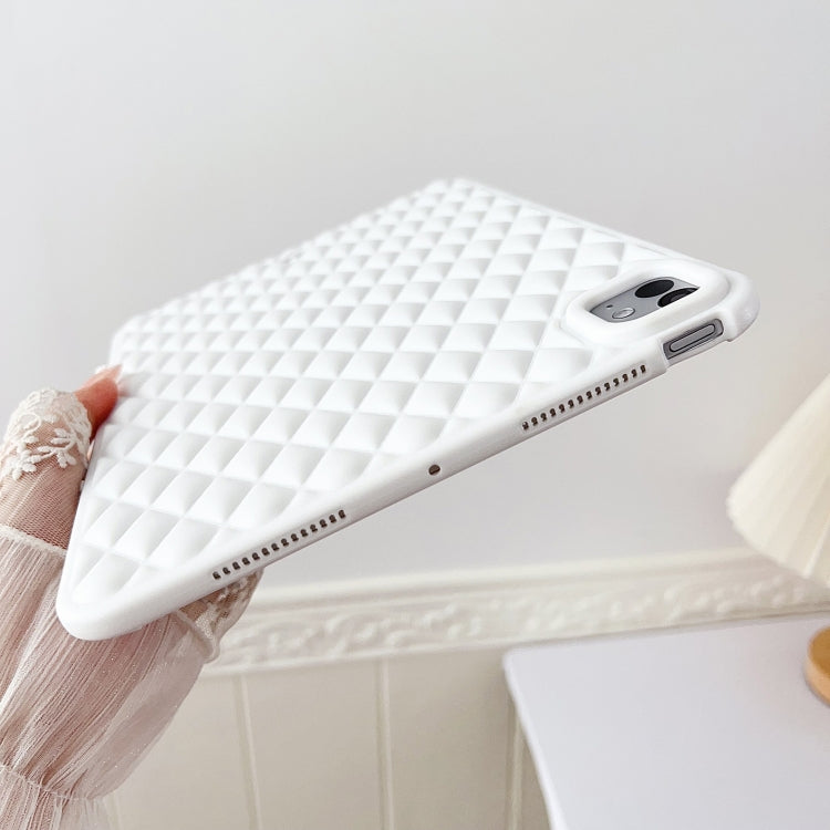 For iPad Pro 11 2025 / 2024 Diamond Lattice TPU Tablet Case(Purple) by bashfashion
