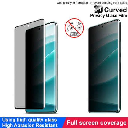 For Redmi Note 14 Pro 5G / 14 Pro+ 5G imak 3D Curved Privacy Full Screen Tempered Glass Film by imak
