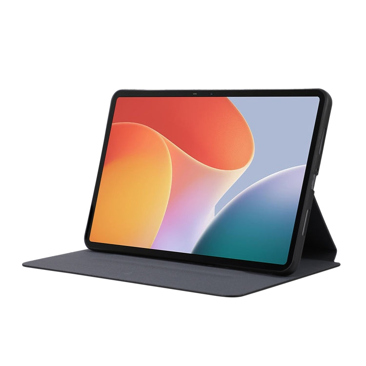 For Infinix Xpad TPU Flip Tablet Protective Leather Case(Black) by bashfashion