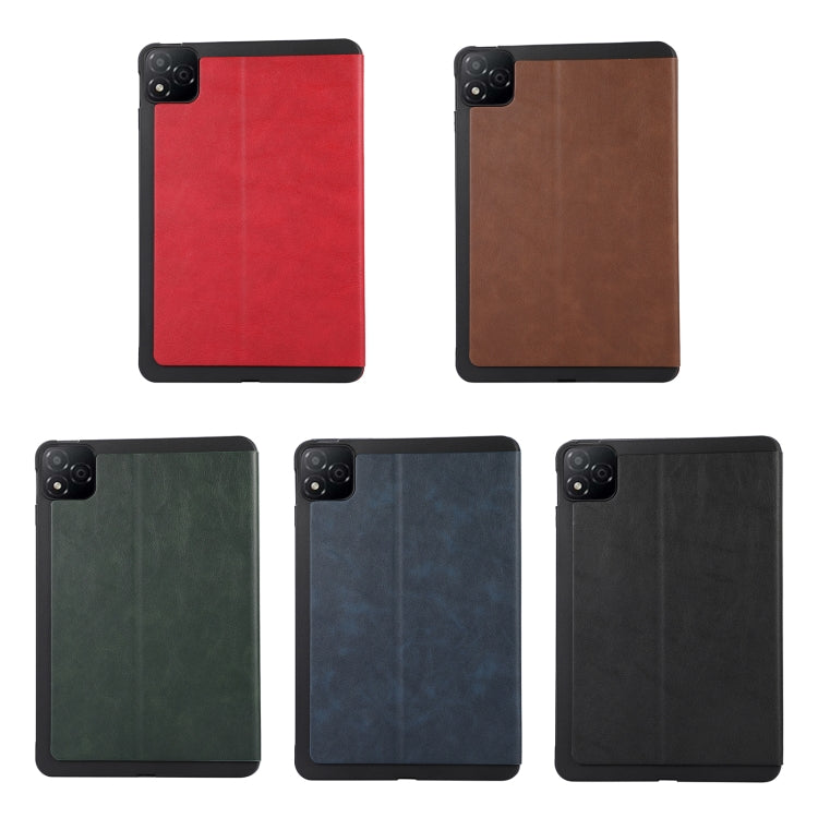 For Infinix Xpad TPU Flip Tablet Protective Leather Case(Black) by bashfashion
