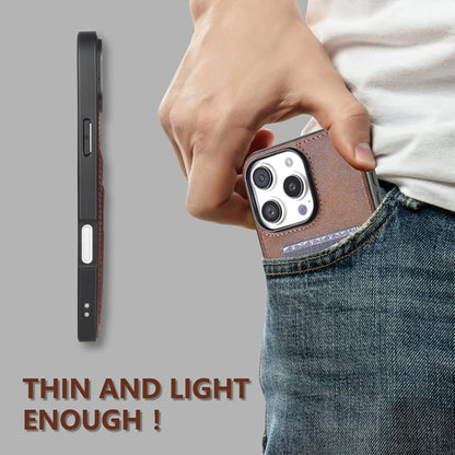 For iPhone 16 Pro Max AZNS K1 Series Card Slot Business Phone Case(Black) by AZNS