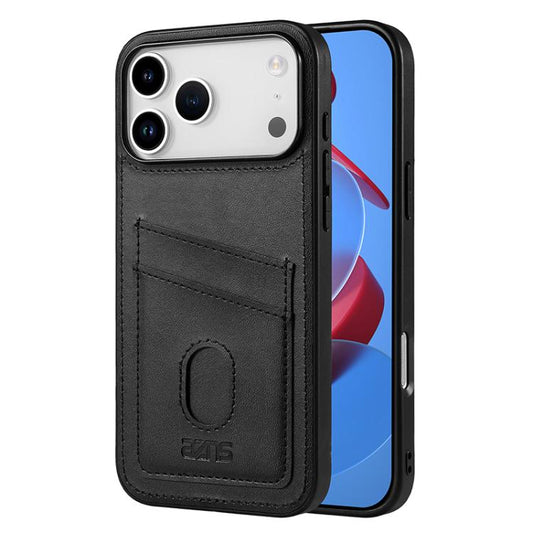 For iPhone 17 Pro AZNS K1 Series Card Slot Business Phone Case(Black) by AZNS