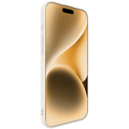 For iPhone 16 Pro imak UC-4 Series Straight Edge TPU Phone Case(White) by imak